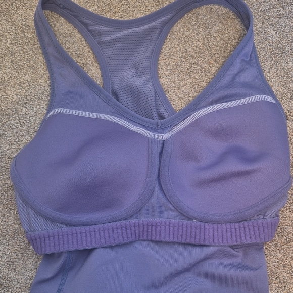 Nike Blue Racerback Tank Top - Picture 4 of 6